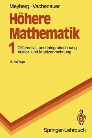 Cover of Hoehere Mathematik