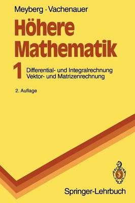 Book cover for Hoehere Mathematik