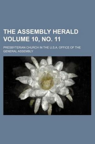 Cover of The Assembly Herald Volume 10, No. 11