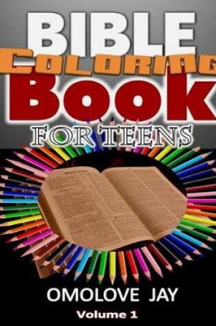 Cover of Bible Coloring Book For Teens