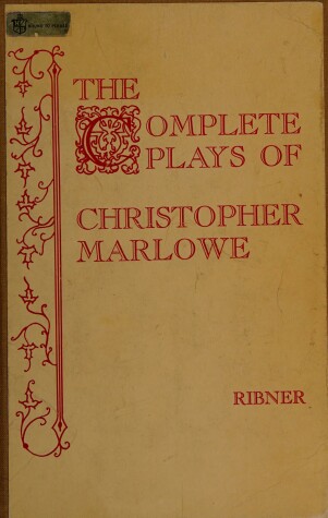 Book cover for Complete Plays of Christopher Marlowe