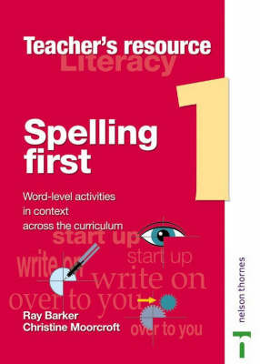 Book cover for Spelling First