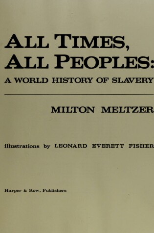 Cover of All Times, All Peoples
