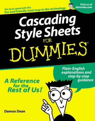 Book cover for Cascading Style Sheets For Dummies