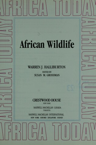 Cover of African Wildlife