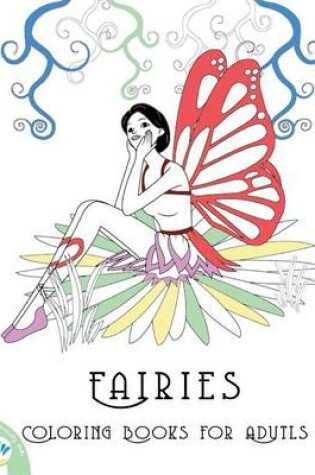 Cover of Fairies coloring books for adults