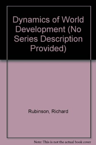 Cover of Dynamics of World Development