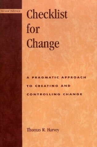 Cover of Checklist for Change