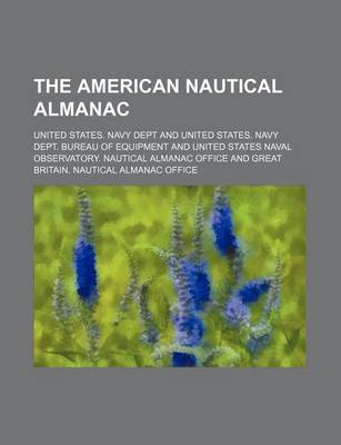 Book cover for The American Nautical Almanac