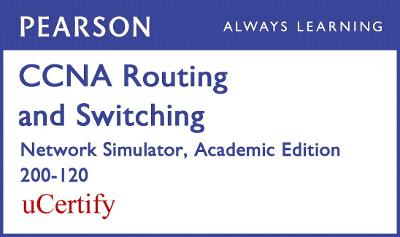 Cover of CCNA R&S 200-120 Network Simulator Academic Edition Pearson uCertify Labs Student Access Card