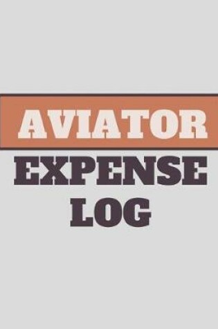 Cover of Aviator Expense Log