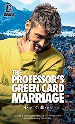 Book cover for The Professor's Green Card Marriage
