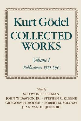 Book cover for Kurt Goedel: Collected Works