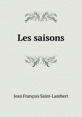 Book cover for Les saisons