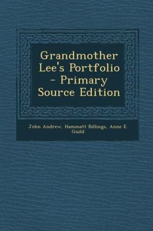 Cover of Grandmother Lee's Portfolio