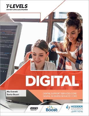 Book cover for Digital T Level: Digital Support Services and Digital Business Services (Core)