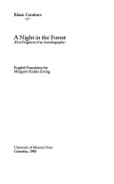 Book cover for A Night in the Forest