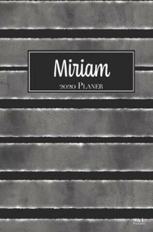 Cover of Miriam 2020 Planer