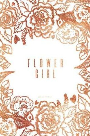 Cover of Flower Girl Journal Notebook