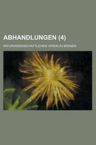 Cover of Abhandlungen (4)