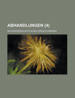 Book cover for Abhandlungen (4)