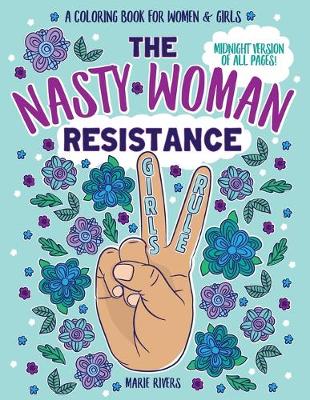 Book cover for The Nasty Woman Resistance Coloring Book