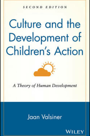 Cover of Culture and the Development of Children's Action