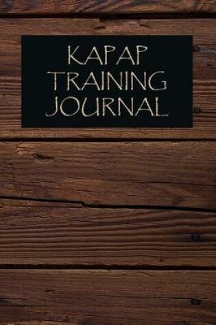 Cover of Kapap Training Journal