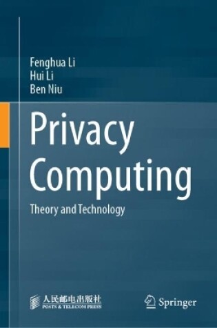 Cover of Privacy Computing