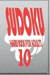 Book cover for sudoku hard book for adults 10