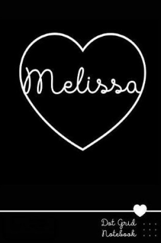 Cover of Melissa Dot Grid Notebook