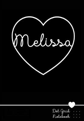 Book cover for Melissa Dot Grid Notebook