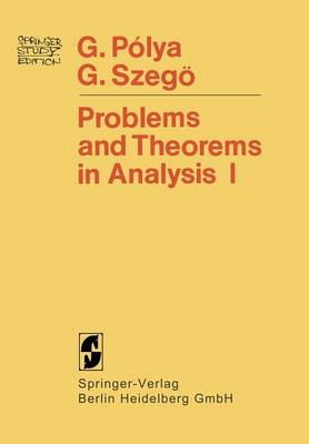 Cover of Problems and Theorems in Analysis