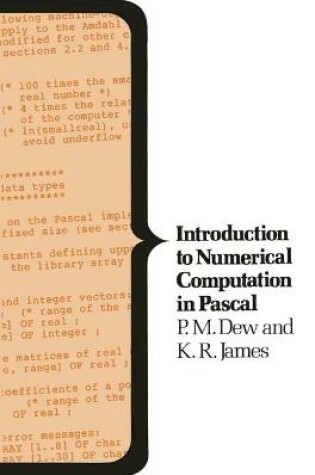 Cover of Dew P:Mcss;Intro Numeric Comp Pascal Pr