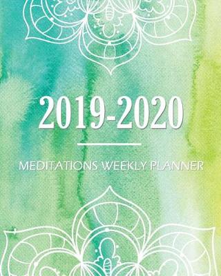 Book cover for 2019-2020 Meditations Weekly Planner