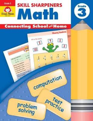 Book cover for Skill Sharpeners Math Grade 3
