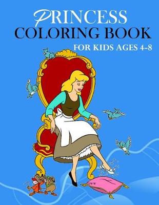 Book cover for Princess Coloring Book