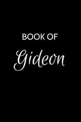 Cover of Gideon Journal