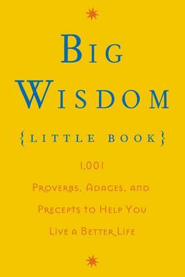 Book cover for Big Wisdom (Little Book)