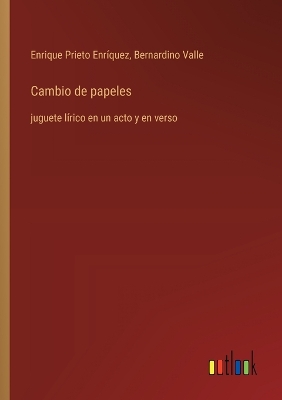 Book cover for Cambio de papeles