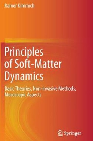 Cover of Principles of Soft-Matter Dynamics