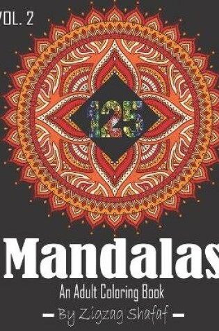 Cover of 125 Mandalas An Adult Coloring Book