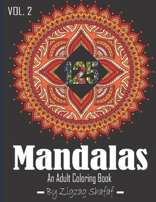 Book cover for 125 Mandalas An Adult Coloring Book