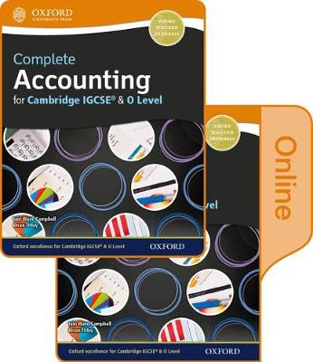 Book cover for Complete Accounting for Cambridge O Level & IGCSE Student Book & Online Book