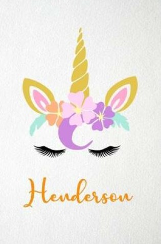 Cover of Henderson A5 Lined Notebook 110 Pages