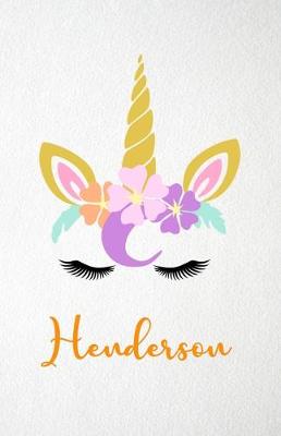 Book cover for Henderson A5 Lined Notebook 110 Pages