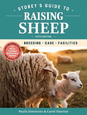 Book cover for Storey's Guide to Raising Sheep, 5th Edition: Breeding, Care, Facilities