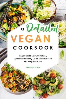 Book cover for A Detailed Vegan Cookbook