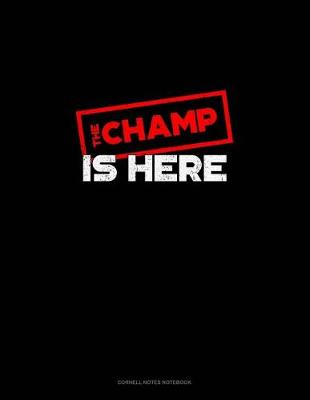 Book cover for The Champ Is Here