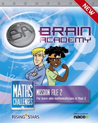 Book cover for Brain Academy: Maths Challenges Mission File 2